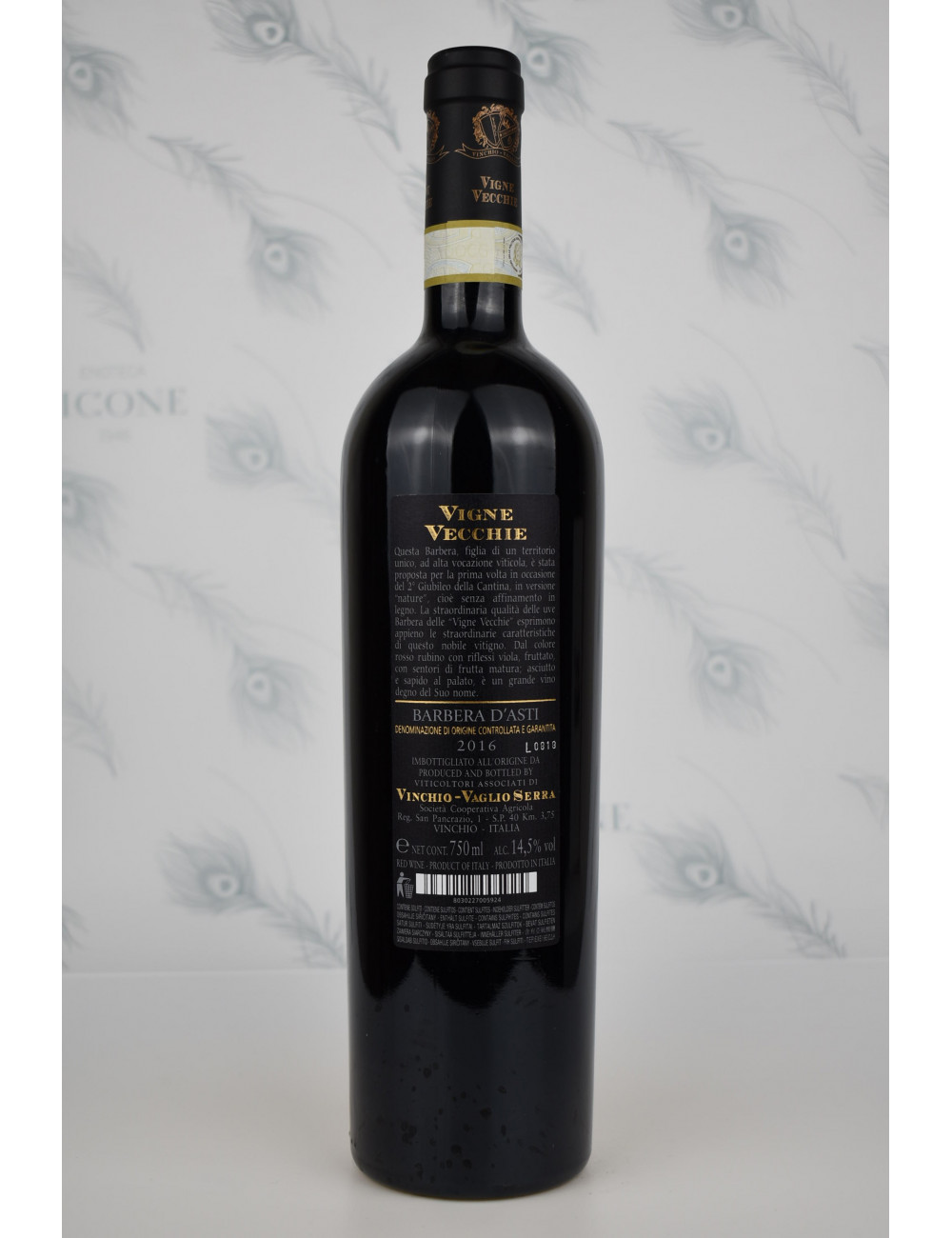 VIGNE VECCHIE BARBERA D'ASTI 2016 VINCHIO-VAGLIO SERRA