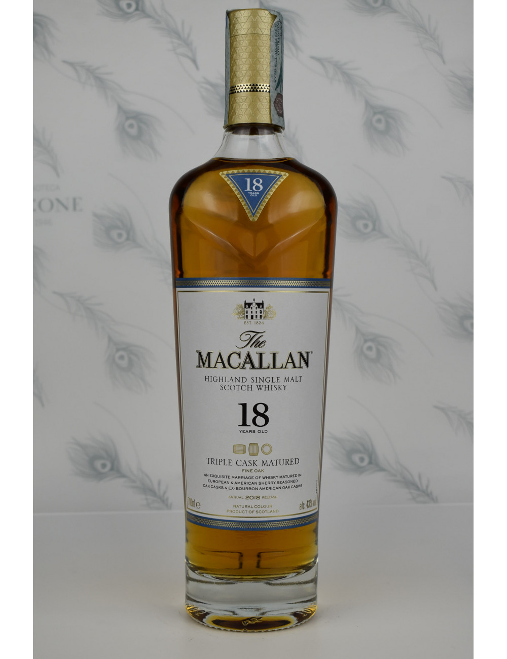 WHISKY THE MACALLAN 18Y TRIPLE CASK MATURED